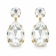 Серьги «Небесная Капля IV» с кристаллами Swarovski®