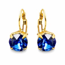 Earrings “Glory (Sapphire)” created with Crystals by Swarovski®