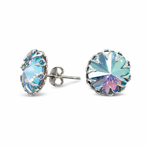 Серьги «Винтаж (Light Sapphire Shimmer)»