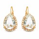 Серьги «Небесная Капля III» с кристаллами Swarovski®