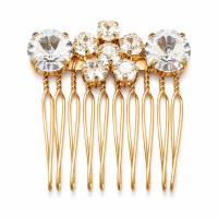 Hair Comb “Crystal Flower” created with Crystals by Swarovski®