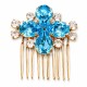 Juuksekamm naistele DiamondSky „Kristallõis II“ Swarovski® kristallidega