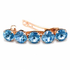 Juuksesõlg naistele DiamondSky „Glare (Aquamarine)“ Swarovski® kristallidega