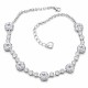 Kaelakee naistele DiamondSky „Vortex II“ Swarovski® kristallidega