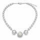 Bridal Necklace “Glare” created with Crystals by Swarovski®