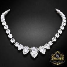 Kaelakee naistele DiamondSky „Leonora“ Swarovski kristallidega