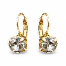 Earrings “Glory (Silver Patina)” created with Crystals by Swarovski®