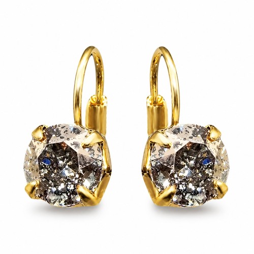 Earrings “Glory (Rose Patina)” created with Crystals by Swarovski®