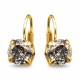 Серьги «Великолепие (Rose Patina)» с кристаллами Swarovski®
