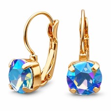 Earrings “Glory (Light Sapphire Shimmer)” created with Crystals by Swarovski®