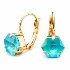 Earrings “Kaleidoscope (Laguna DeLite)” created with Crystals by Swarovski®