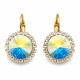 Earrings “Clarice (Aurora Borealis)” created with Crystals by Swarovski®