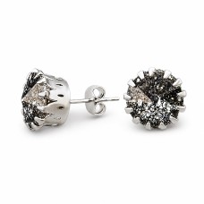 Earrings “Vintage VII (Black Patina)” created with Crystals by Swarovski®
