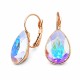 Naiste kõrvarõngad Diamond Sky „Crystal Drop II (Aurora Borealis)“ koos Swarovski kristallidega