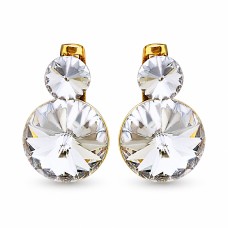 Earrings “Clarice IV” created with Crystals by Swarovski®