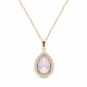 Pendant “Celestial Drop (Rose Water Opal)” created with Crystals by Swarovski®