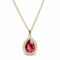 Ripats „Celestial Drop (Siam)“ Swarovski® kristallidega