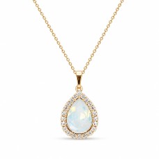 Ripats „Celestial Drop (White Opal)“ Swarovski® kristallidega