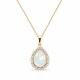 Ripats „Celestial Drop (White Opal)“ Swarovski® kristallidega