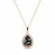 Ripats „Celestial Drop (Silver Night)“ Swarovski® kristallidega