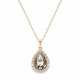 Pendant “Celestial Drop (Rose Patina)” created with Crystals by Swarovski®