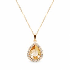 Ripats „Celestial Drop (Golden Shadow)“ Swarovski® kristallidega