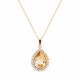 Ripats „Celestial Drop (Golden Shadow)“ Swarovski® kristallidega