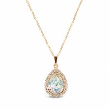 Ripats „Celestial Drop (White Patina)“ Swarovski® kristallidega