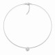 Invisible Sterling Silver Pendant “Invisible” created with Crystals by Swarovski®
