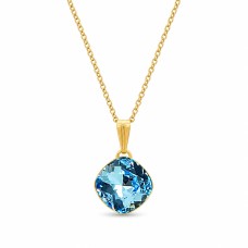 Ripats „Glare IV (Aquamarine Blue)“ Swarovski® kristallidega