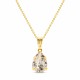 Кулон «Венус II (Rose Patina)» с кристаллами Swarovski®
