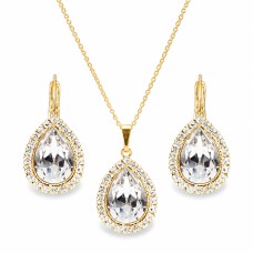 Ehtekomplekt naistele „Celestial Drop“ Swarovski® kristallidega