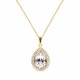 Ehtekomplekt naistele „Celestial Drop“ Swarovski® kristallidega