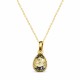 Ripats „Crystal Drop (Gold Patina)“ Swarovski® kristallidega