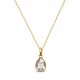 Ripats „Crystal Drop (Silver Patina)“ Swarovski® kristallidega