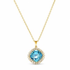 Ripats „Glare III (Aqua)“ Swarovski® kristallidega