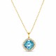 Ripats „Glare III (Aqua)“ Swarovski® kristallidega