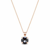 Pendant “Juno (Silver Night)” created with Crystals by Swarovski®