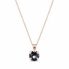 Ripats „Juno (Silver Night)“ Swarovski® kristallidega