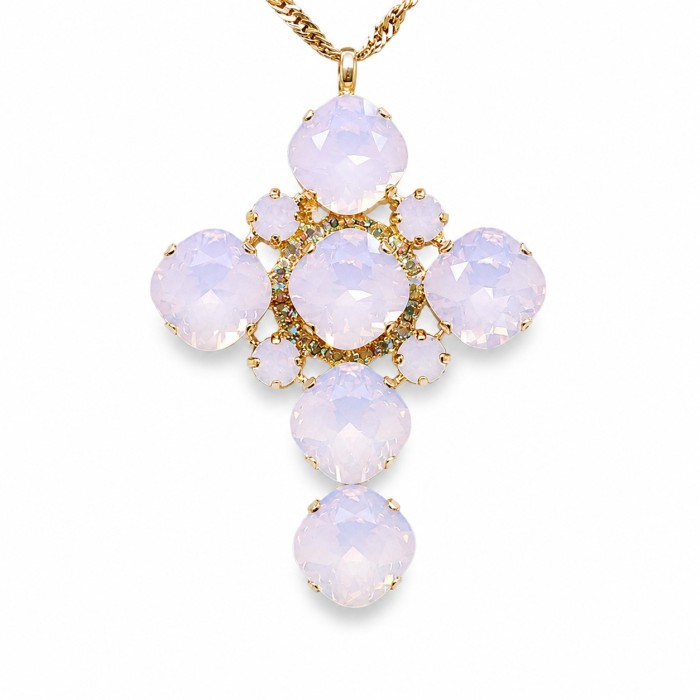 Ripats „Glamour (Rose Water Opal)“ Swarovski® kristallidega