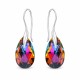Naiste kõrvarõngad Diamond Sky „Baroque (Volcano)“ koos Swarovski kristallidega