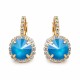 Ehtekomplekt naistele DiamondSky „Clarice VII (Azure Blue)“ Swarovski® kristallidega