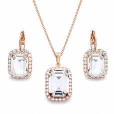 Ehtekomplekt naistele „Lourdes“ Swarovski® kristallidega