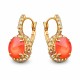 Ehtekomplekt naistele „Clarice VII (Light Coral)“ Swarovski® kristallidega