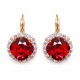 Женский комплект «Ослепительный Блеск III (Scarlet)» с кристаллами Swarovski®