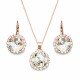 Женский комплект «Ослепительный Блеск III» с кристаллами Swarovski®