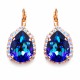 Ehtekomplekt naistele „Celestial Drop III (Bermuda Blue)“ Swarovski® kristallidega