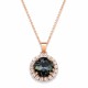 Комплект «Ослепительный Блеск III (Graphite)» с кристаллами Swarovski®