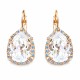 Женский комплект «Небесная Капля III» с кристаллами Swarovski®