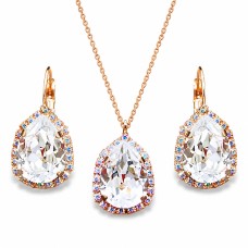 Jewelry Set “Celestial Drop III” created with Crystals by Swarovski®